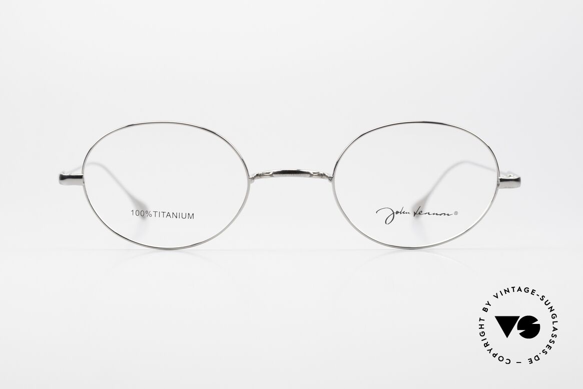John Lennon JO88 Oval Glasses Titanium Frame, model of the current 'John Lennon Eyewear' series, Made for Men and Women