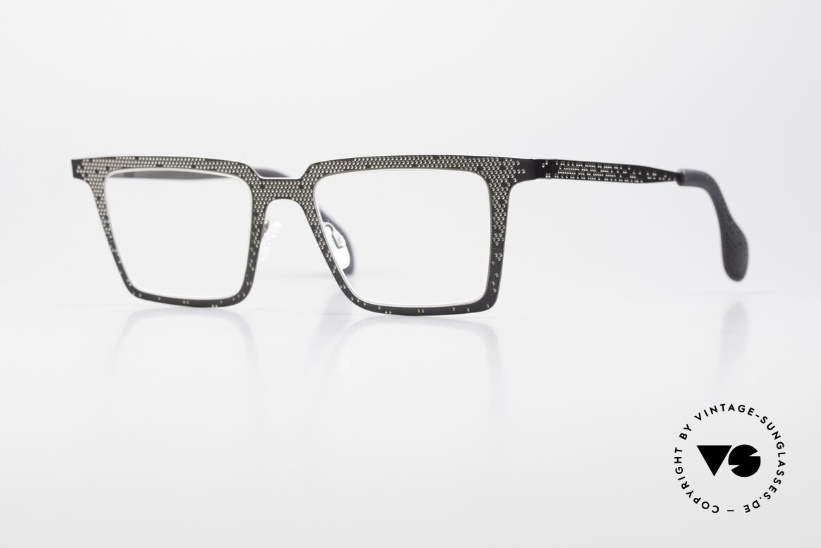 Theo Belgium Mille 63 Men's Eyeglasses Square Large, striking square men's glasses by Theo Belgium, Made for Men