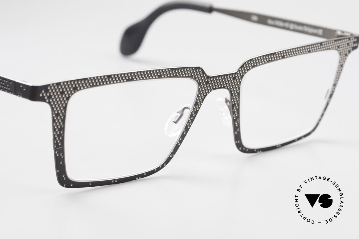 Theo Belgium Mille 63 Men's Eyeglasses Square Large, unworn; like all our vintage Theo eyewear specs, Made for Men