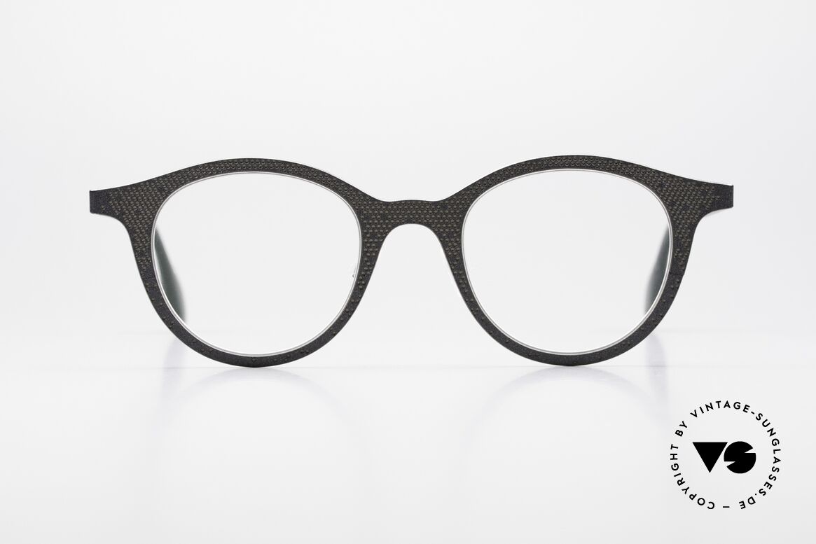 Theo Belgium Mille 61 Lively Frame Pattern Unique, model mille+61 from the "mille metal" collection, Made for Men and Women