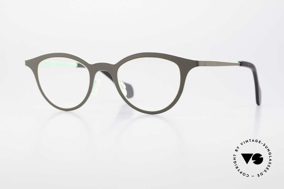 Theo Belgium Mille 21 Women's Eyeglass-Frame Metal, women's designer eyeglass-frame; Theo Belgium, Made for Women