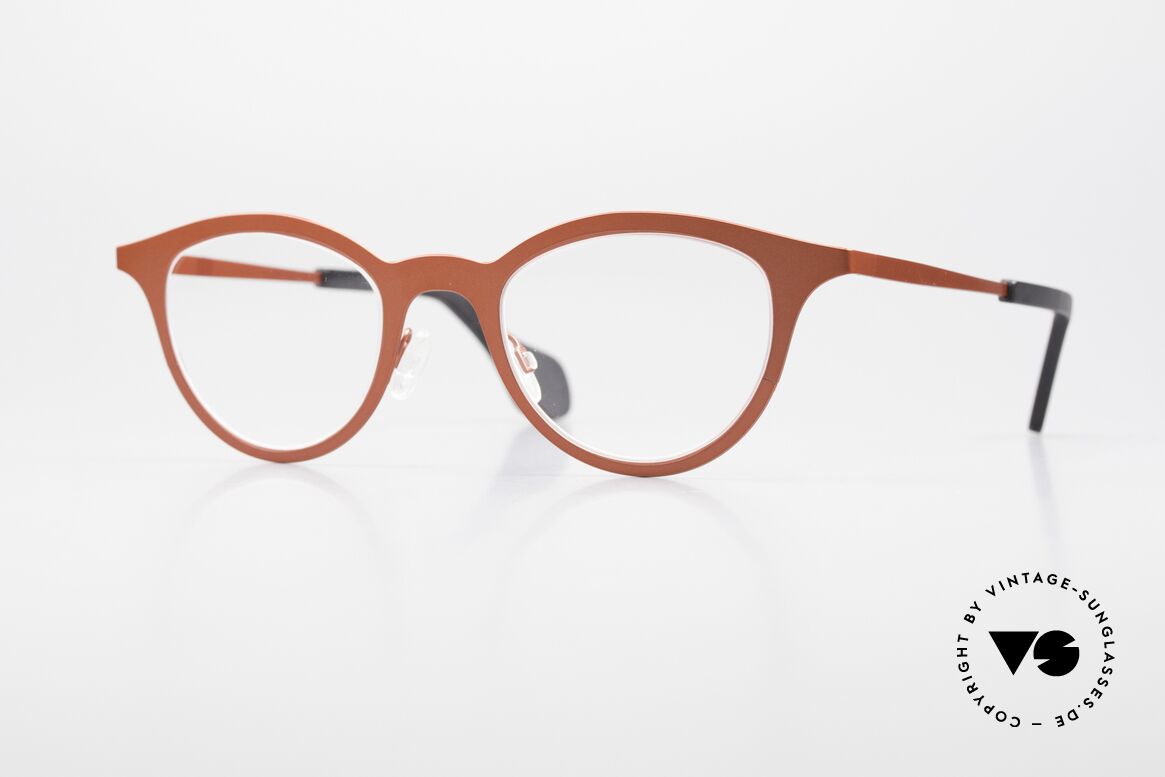 Theo Belgium Mille 21 Designer Eyeglass-Frame Metal, women's designer eyeglass-frame; Theo Belgium, Made for Women