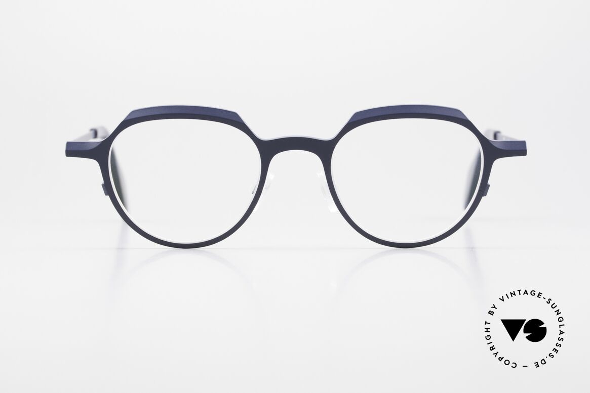 Theo Belgium Obus Panto Designer Glasses Titanium, ladies glasses or men's eyeglasses at the same time, Made for Men and Women