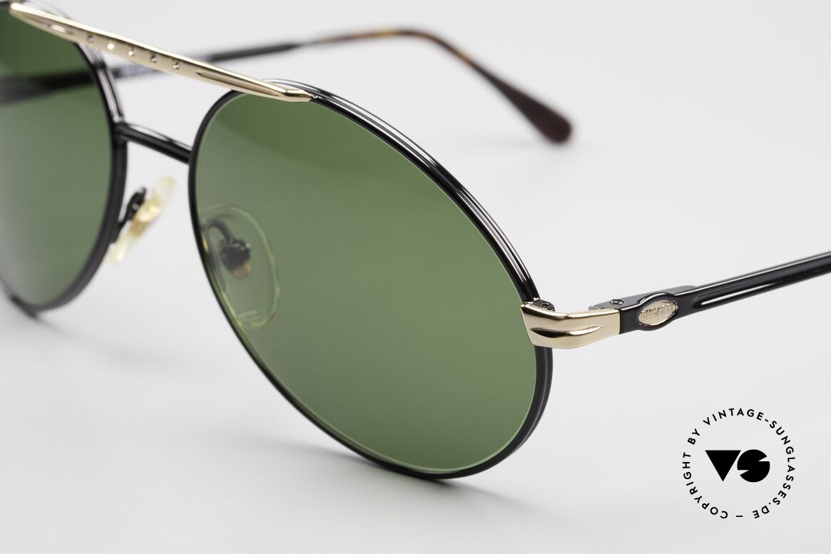 Bugatti 02927 Large 80's Sunglasses For Men, unworn, incl. case (like all our vintage Bugatti shades), Made for Men