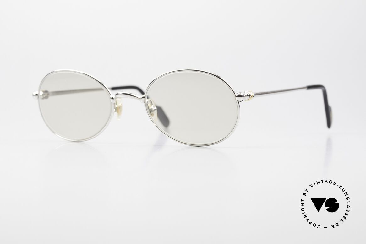 Cartier Saturne Small Oval Frame Changeable, SMALL OVAL vintage Cartier sunglasses; timeless frame, Made for Men and Women