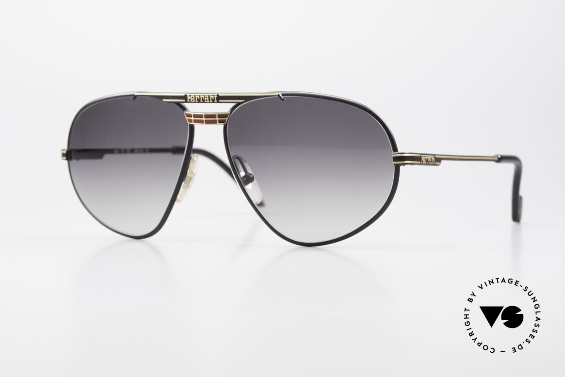 Ferrari F12 Ferrari Formula Old Original, vintage Ferrari designer sunglasses from the 1990's, Made for Men