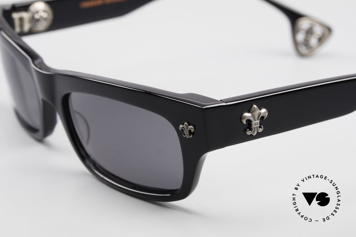 Chrome Hearts Drilled Rockstar Luxury Sunglasses, outstanding craftsmanship (frame made in Japan), Made for Men and Women