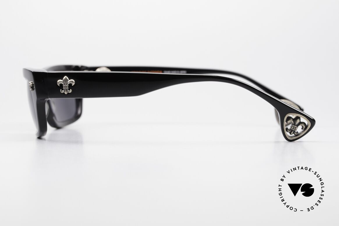 Chrome Hearts Drilled Rockstar Luxury Sunglasses, unworn rarity with POLARIZED ZEISS sun lenses, Made for Men and Women