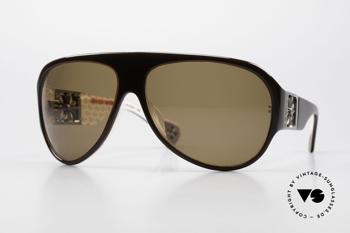 Chrome Hearts Erected Rockstar Aviator Sunglasses, rare Chrome Hearts sunglasses; model ERECTED, Made for Men and Women