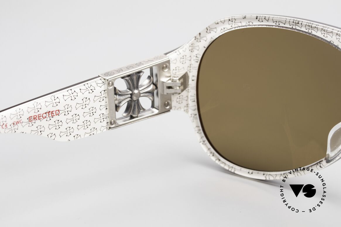 Chrome Hearts Erected Rockstar Aviator Sunglasses, Size: small, Made for Men and Women