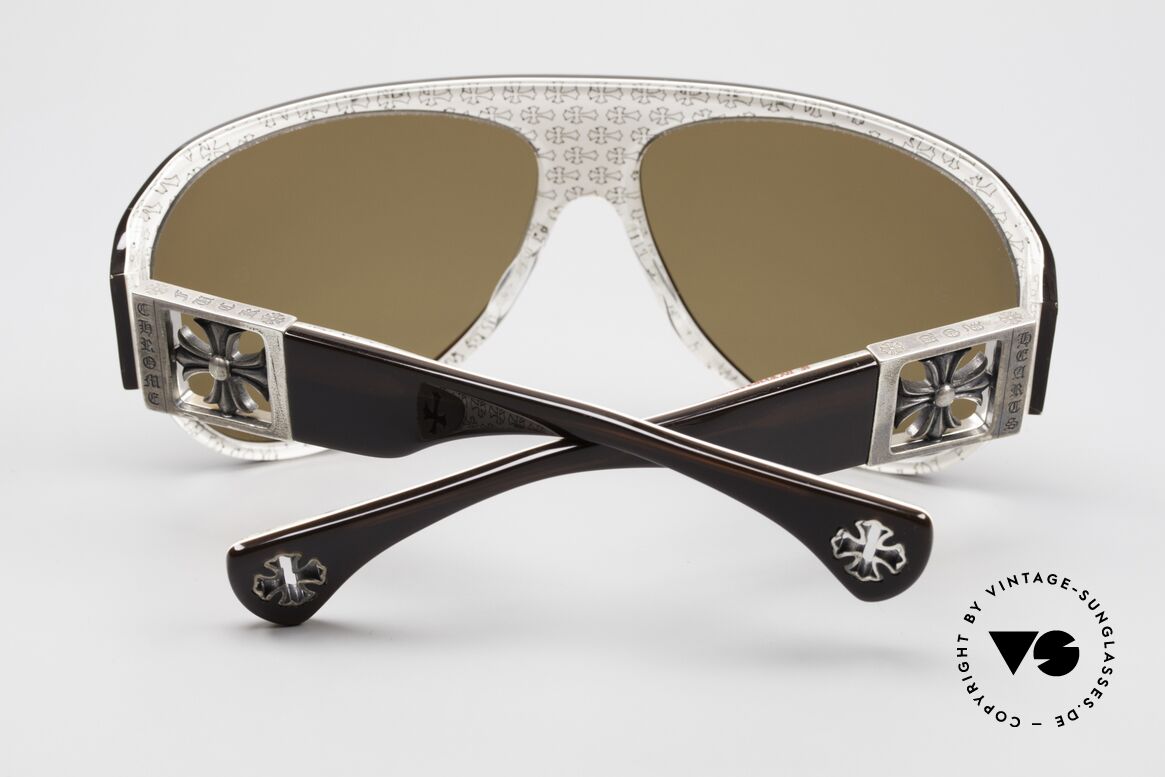 Chrome Hearts Erected Rockstar Aviator Sunglasses, Size: small, Made for Men and Women
