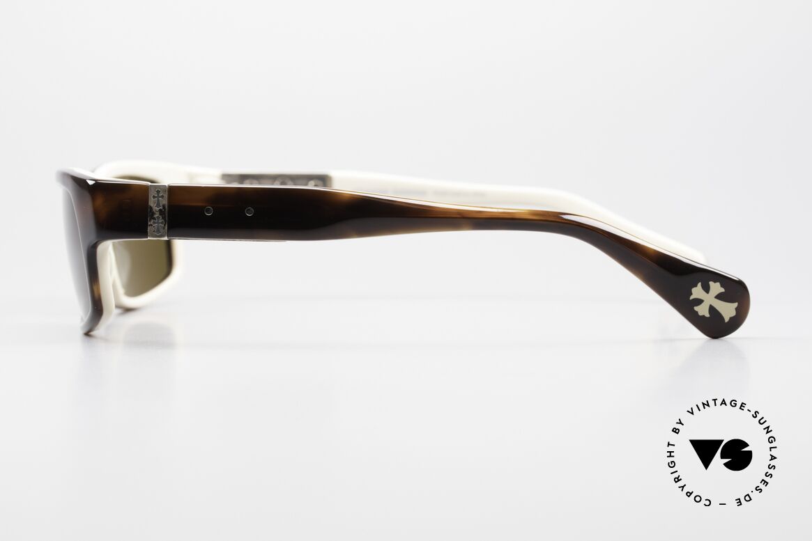 Chrome Hearts Dismembered Rock Star Sunglasses Luxury, with the signature Chrome Hearts symbol (cross), Made for Men and Women