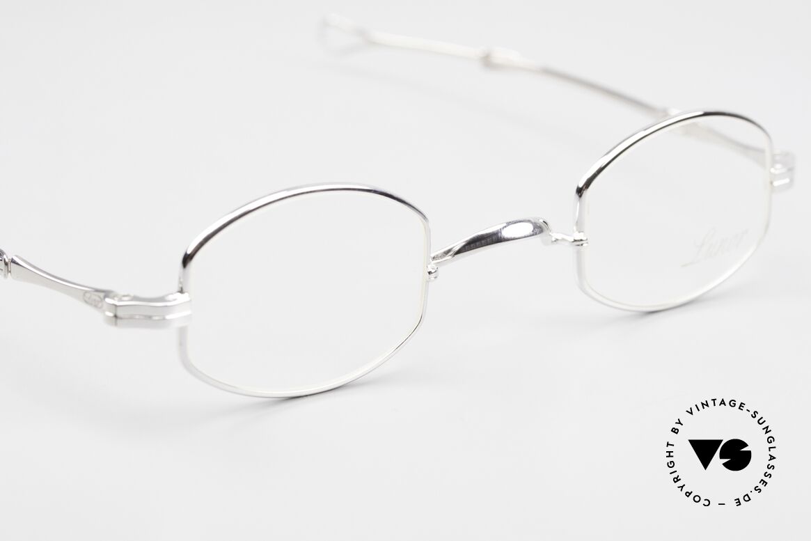 Lunor I 02 Telescopic Telescopic Sliding Temples, this rarity can be glazed with prescription lenses, of course, Made for Men and Women