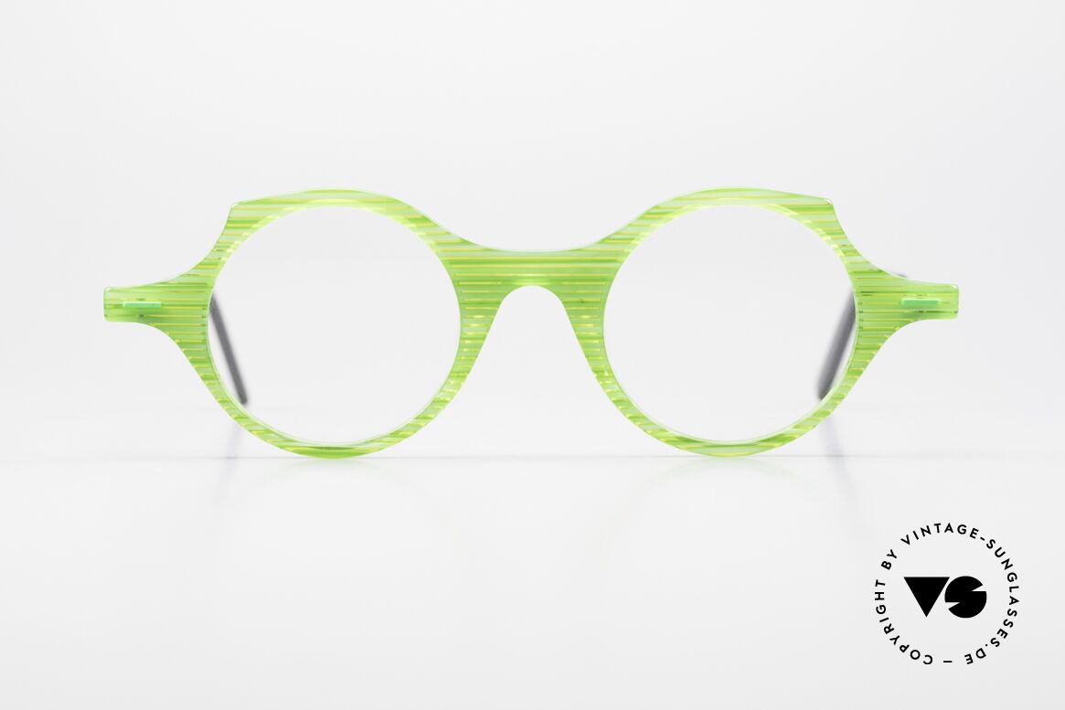 Theo Belgium Patatas Crazy Designer Frame Art Specs, suitable for ladies & gents; fancy pattern & colors, Made for Men and Women