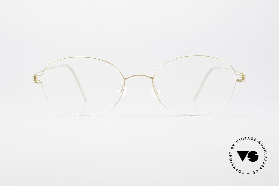 Lindberg Charly Air Titan Rim Oval Titanium Glasses Unisex, LINDBERG Air Titanium Rim eyeglasses in size 51-18, Made for Men and Women