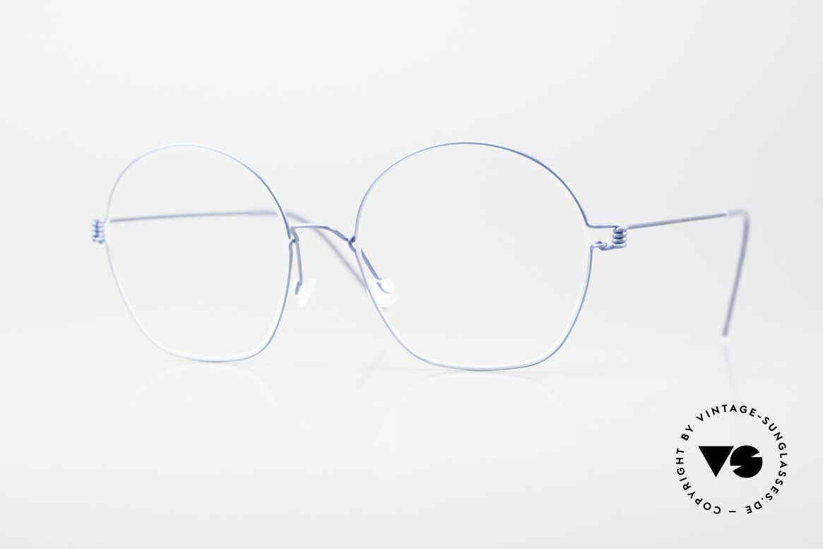 Lindberg Jane Air Titan Rim Women's Glasses Panto Round, LINDBERG ladies glasses of the Air Titanium collection, Made for Women