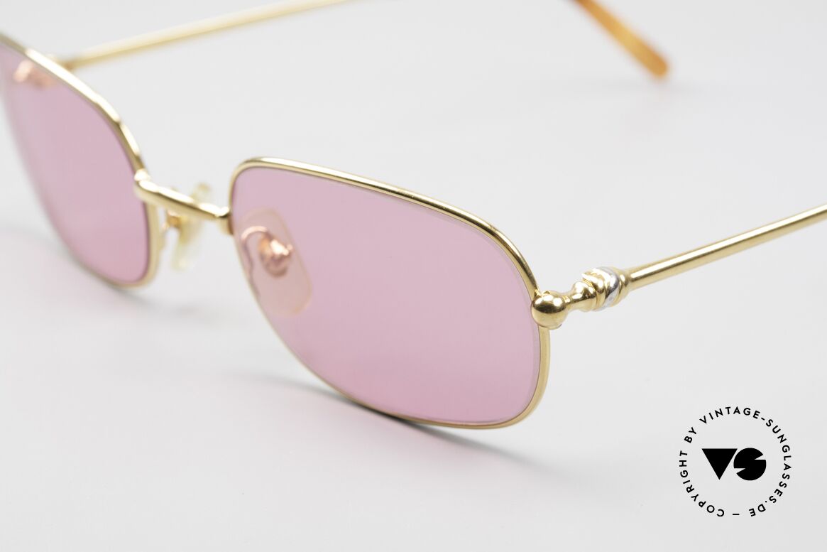 Cartier Deimios Pink Shades 22ct Gold Plated, ideal for seeing the world through rose-colored glasses, Made for Men and Women