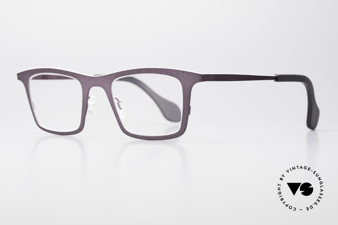 Theo Belgium Mille 23 Classic Designer Eyeglass-Frame, from the"mille metal" series in size 46-24, 135, Made for Men and Women