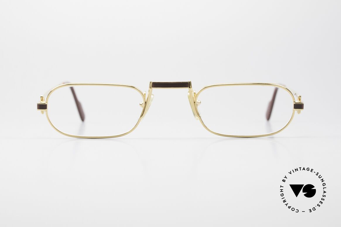 Cartier Demi Lune Laque Limited Luxury Reading 80'sGlasses, mod. 'Demi Lune' was launched in 1987 and made till 1997, Made for Men and Women