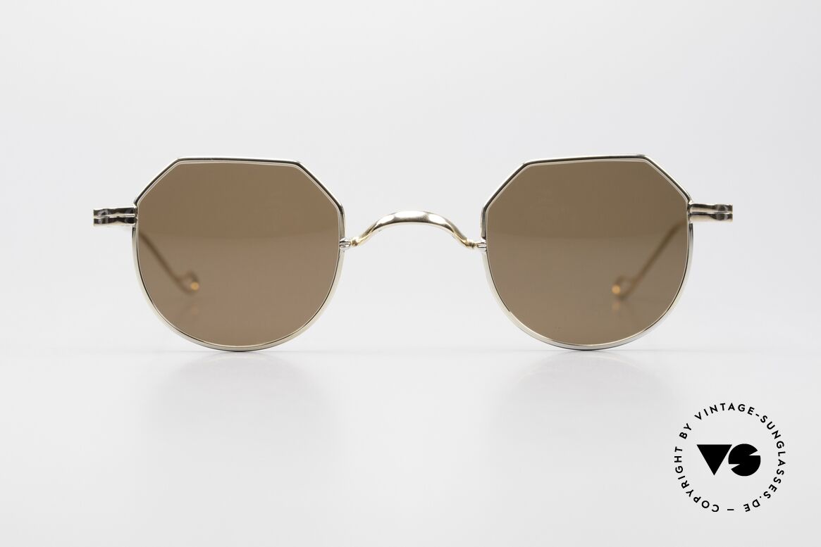 Lunor II 18 Square Panto Sunglasses 90's, vintage Lunor sunglasses from the old "II" series, Made for Men and Women