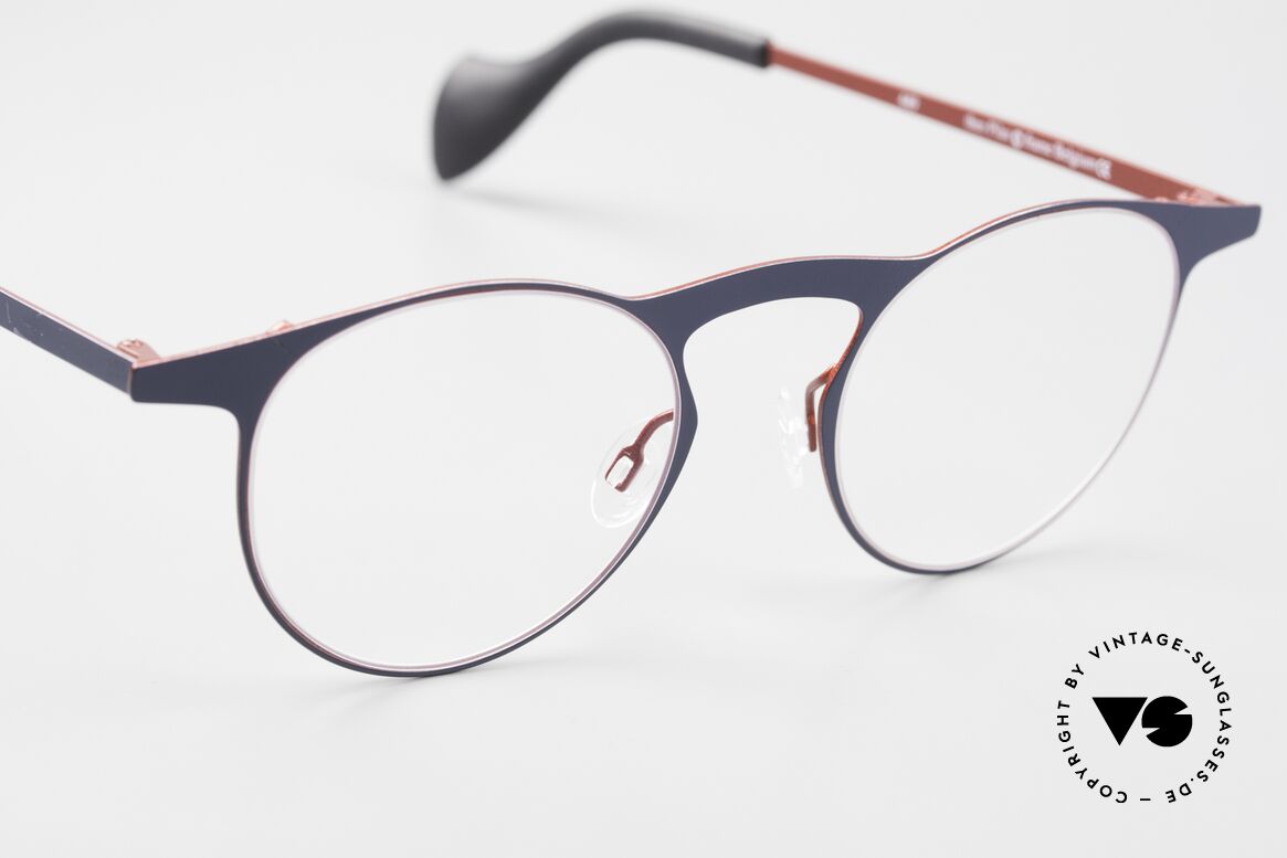 Theo Belgium Pilat Large Panto Designer Glasses, unworn (like all our rare vintage eyewear by THEO), Made for Men and Women