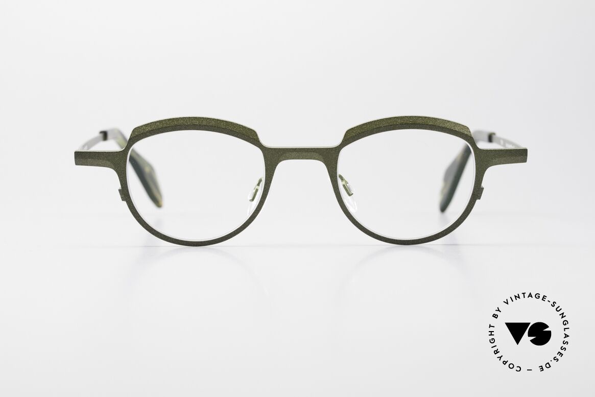Theo Belgium Asscher Panto Titanium Glasses, ladies glasses or men's eyeglasses at the same time, Made for Men and Women