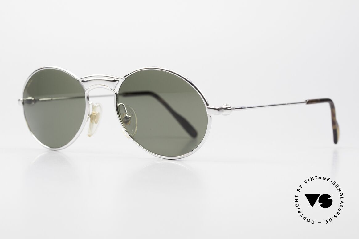Aston Martin AM01 Oval Shades 90's Limited Edition, high-quality anti-reflecting mineral lenses; 100% UV, Made for Men