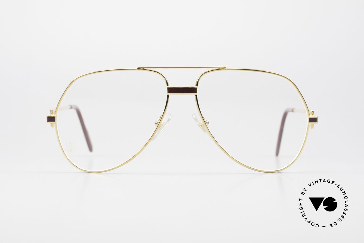 Cartier Vendome Laque - M Original 80's Luxury Eyeglasses, mod. "Vendome" was launched in 1983 & made till 1997, Made for Men and Women