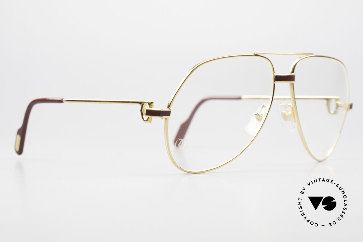 Cartier Vendome Laque - M Original 80's Luxury Eyeglasses, unworn rarity: hard to find in this condition, these days, Made for Men and Women