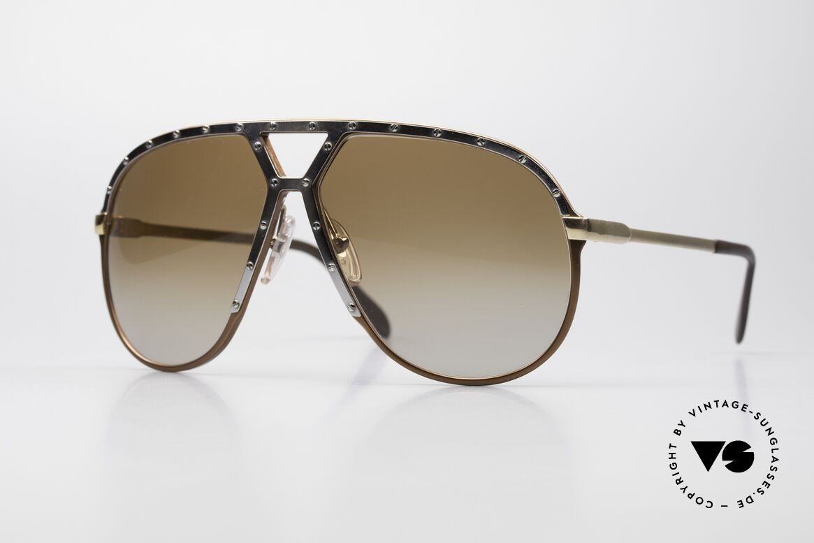 Alpina M1 Iconic 80's Sunglasses Large Size, large ALPINA M1 cult sunglasses from the 1980's, Made for Men