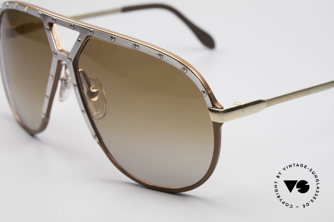 Alpina M1 Iconic 80's Sunglasses Large Size, professionally refurbished; new lenses (100% UV), Made for Men