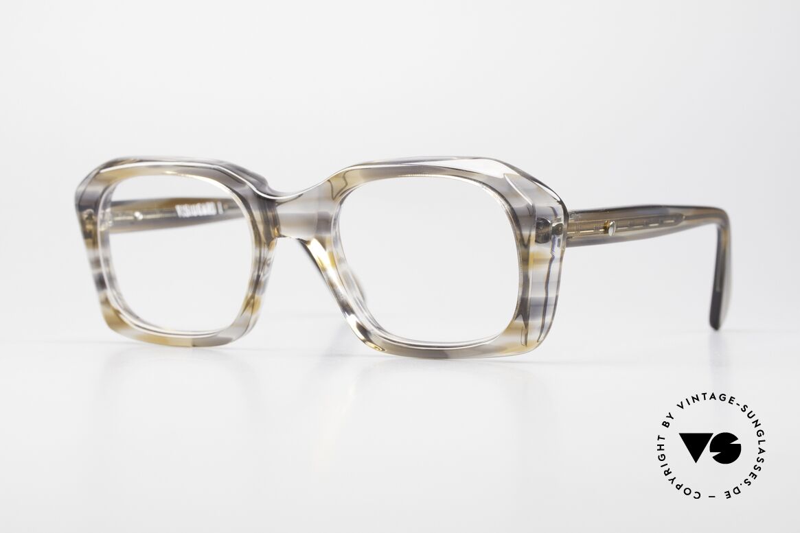 Visogard by Metzler 80's Old School Men's Glasses, rare old 1980's men's eyeglass-frame in LARGE size, Made for Men