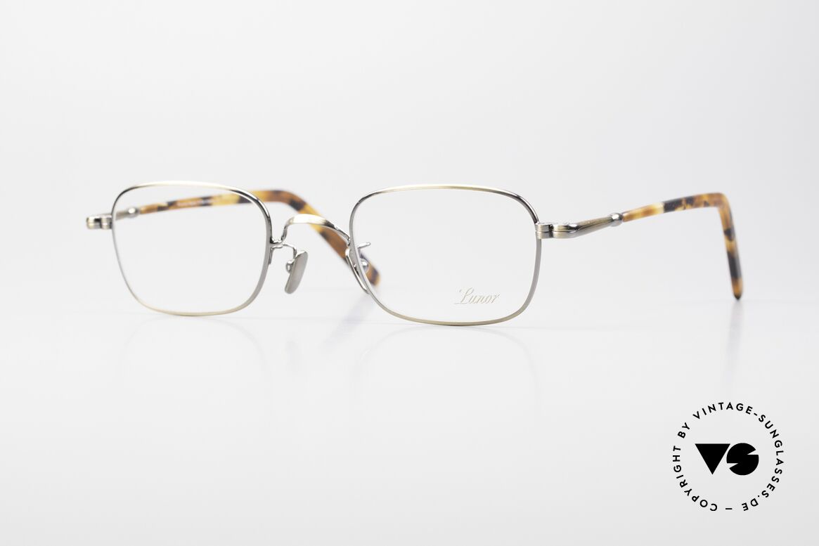 Lunor VA 109 Classic Gentlemen's Glasses AG, LUNOR: honest craftsmanship with attention to details, Made for Men