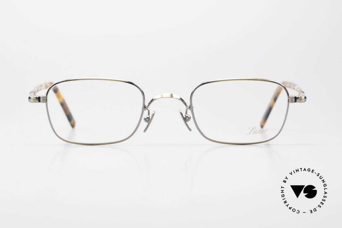 Lunor VA 109 Classic Gentlemen's Glasses AG, without ostentatious logos (but in a timeless elegance), Made for Men