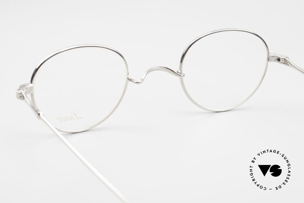 Lunor II 22 Metal Glasses Platinum Plated, Size: medium, Made for Men and Women