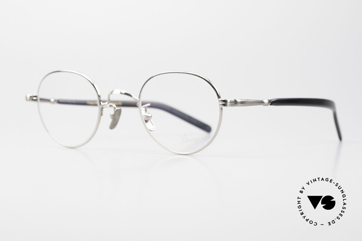 Lunor VA 108 Round Panto Eyeglasses PP AS, LUNOR: honest craftsmanship with attention to details, Made for Men and Women