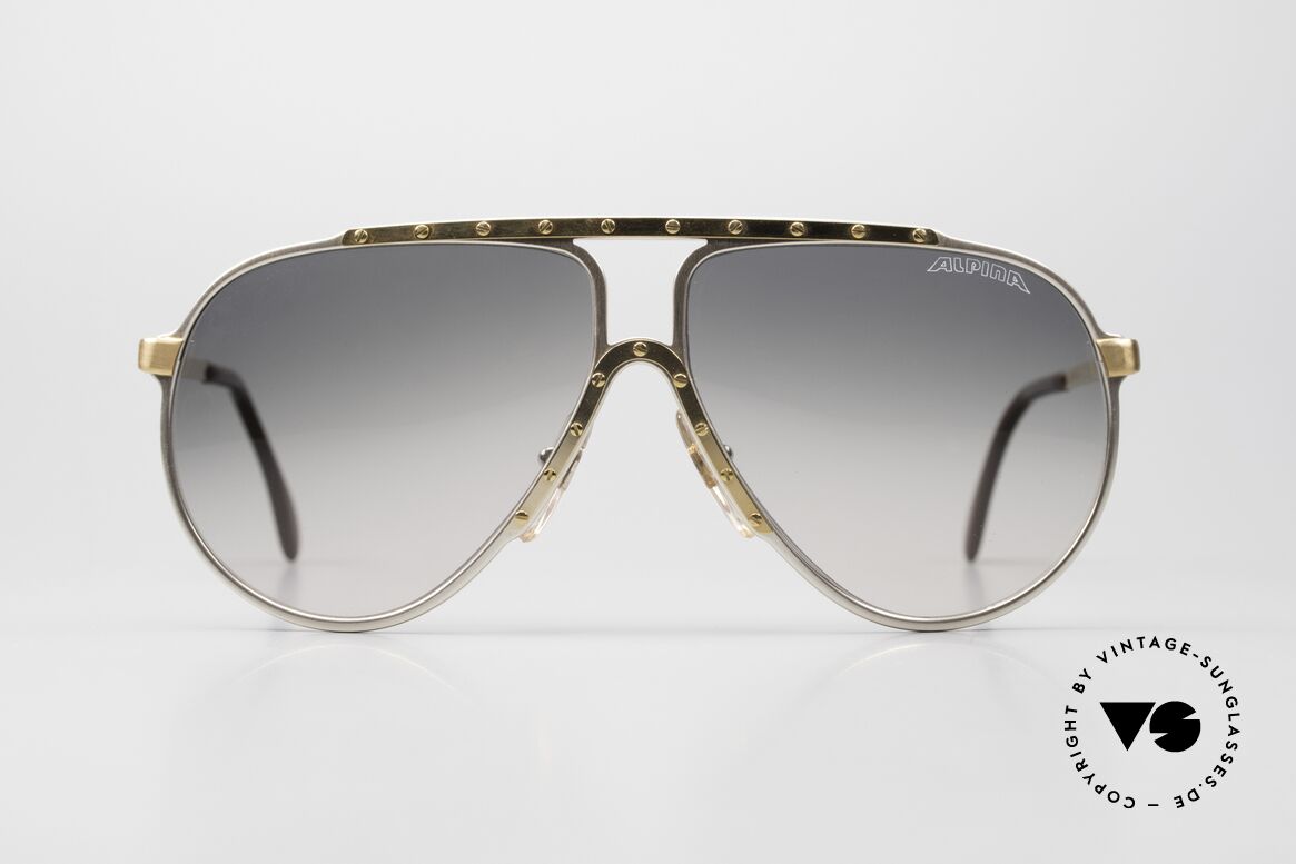 Alpina M1 80s Iconic Vintage Sunglasses, M1 = the bestseller sunglasses of the 1980's per se!, Made for Men and Women
