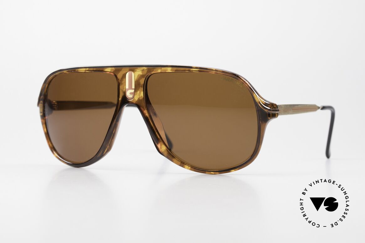 Carrera 5547 Dark Ultrasight Sun Lenses, incredibly rare Carrera vintage sunglasses from 1986, Made for Men