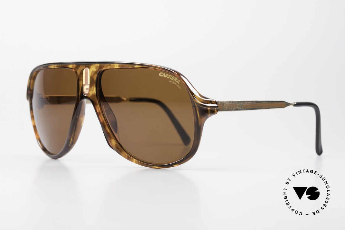Carrera 5547 Dark Ultrasight Sun Lenses, men's shades (145mm frame width), XL vintage shades, Made for Men