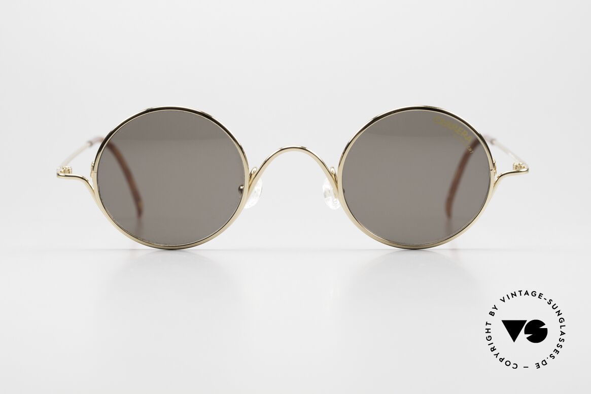 Carrera 5566 Round Vintage Sunglasses 90s, timeless original ('John Lennon Look'); unisex design, Made for Men and Women