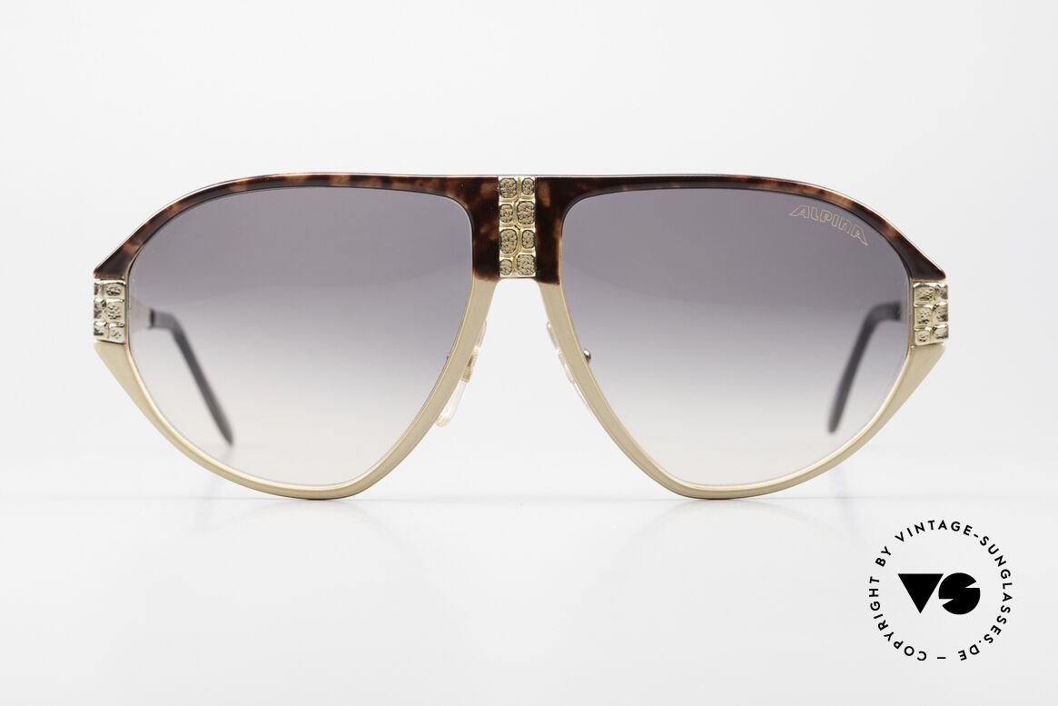 Alpina MC1 80's West Germany Sunglasses, model MC1, 2221101 in XL size 62-13, 135mm, Made for Men and Women