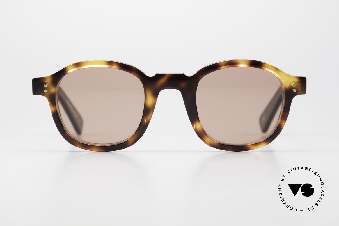 Lesca Brut Panto 8mm Upcycling Acetate Collection, Upcycling: revaluation of old materials / raw materials, Made for Men and Women