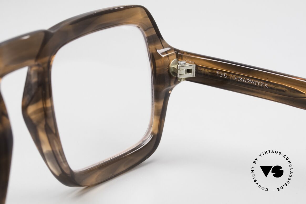 Metzler 7002 Marwitz Old Original Glasses, the frame is made for lenses of any kind (optical / sun), Made for Men
