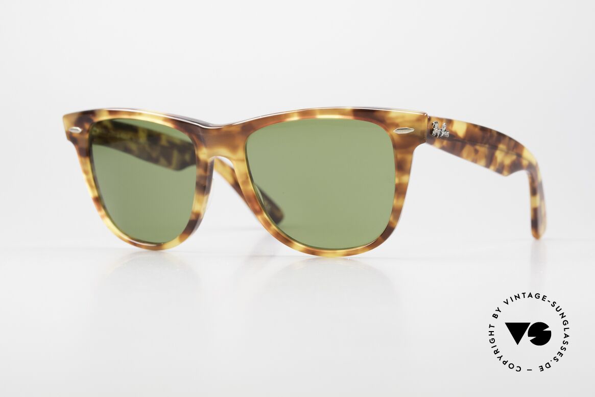 Ray Ban Wayfarer II Limited Edition USA Original, Wayfarer USA II: iconic 80's bestseller sunglasses, Made for Men and Women