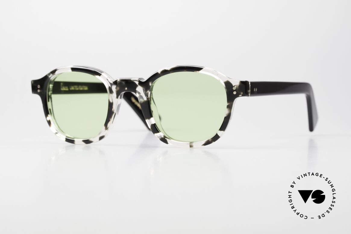 Lesca Brut Panto 8mm Limited Edition Collection, Lesca BRUT PANTO 8mm col. 11, LIMITED EDITION, Made for Men and Women