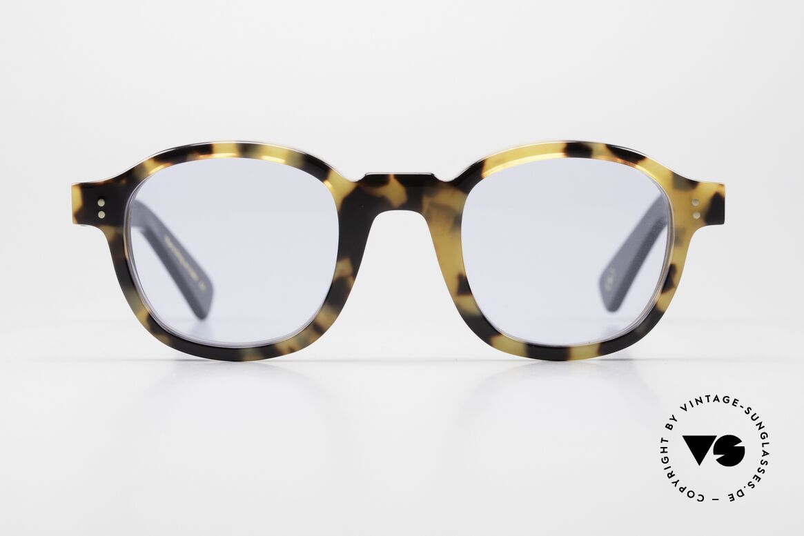 Lesca Brut Panto 8mm Limited Acetate Collection, new LESCA Lunetier sunglasses in old vintage acetate, Made for Men and Women