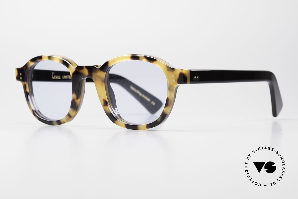 Lesca Brut Panto 8mm Limited Acetate Collection, Upcycling: revaluation of old materials / raw materials, Made for Men and Women