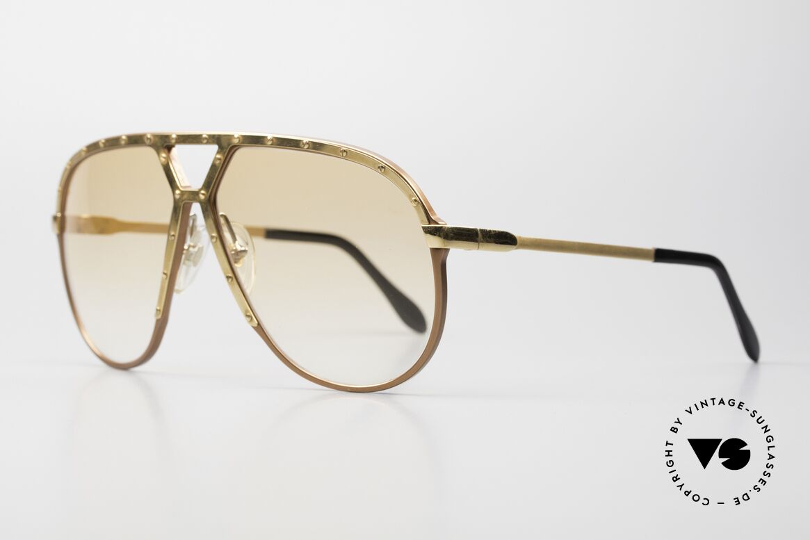Alpina M1 Rare 80's Sunglasses Orange, with orange sun lenses (can be worn at night, too), Made for Men