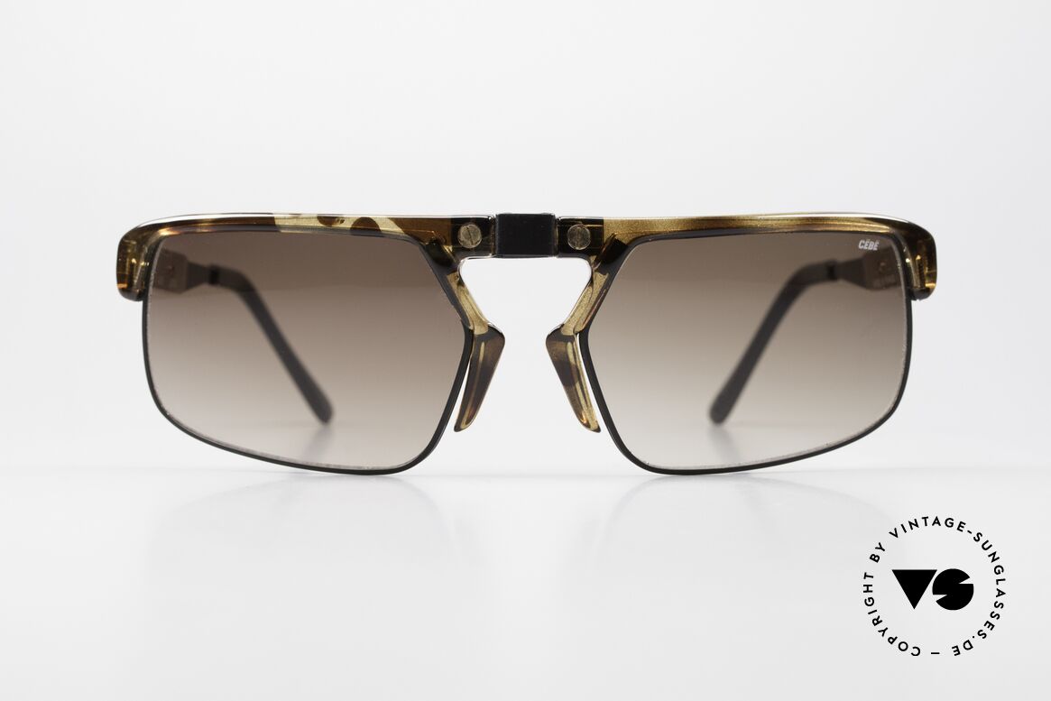 Cebe 555 Yuji Aoki Japanese Manga Artist Frame, true old vintage CEBE YUJI AOKI sports sunglasses, Made for Men