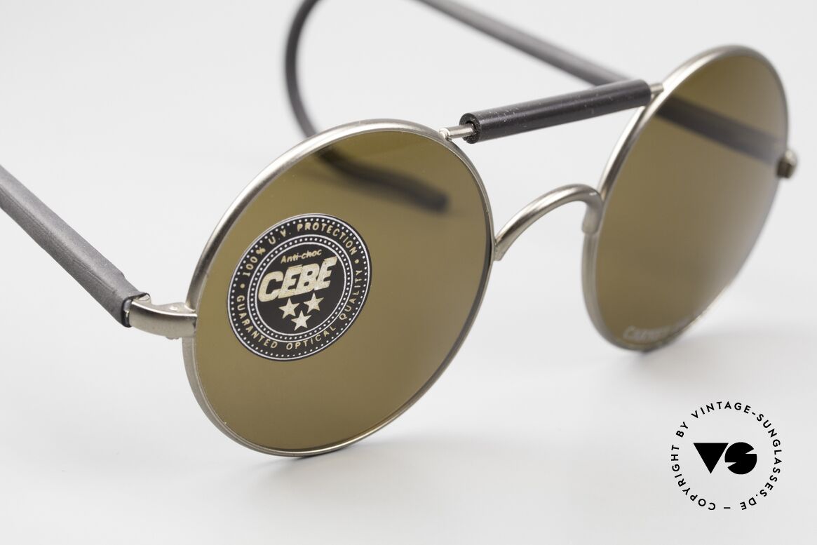 Cebe 301 Round Ski Sports Sunglasses, never worn (like all our vintage CEBE sports sunglasses), Made for Men and Women